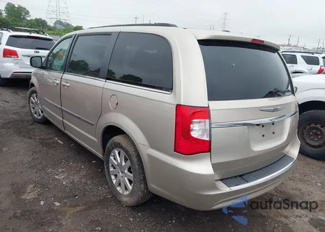 2013 Chrysler Town & Country Touring из США, поврежденный, VIN 2C4RC1BG3DR778321